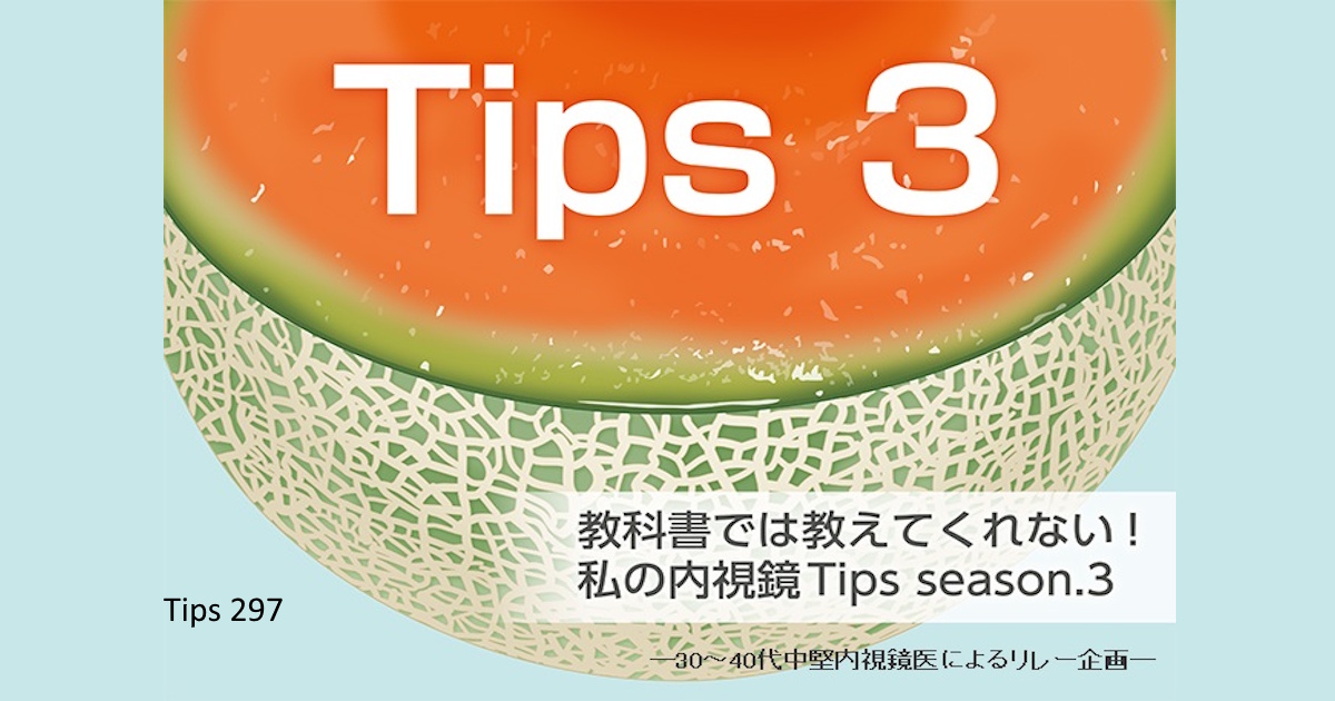 Tips 297 消化管上皮下病変に対する粘膜切開生検のコツ    蓑田洋介（九州大学 病態制御内科学）